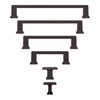 BP79538BORB - Brushed Oil-Rubbed Bronze Transitional Metal Knob - 7953 | Kunal Kitchens