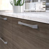 BP5187320195 - Brushed Nickel Modern Metal Pull - 5187 | Kunal Kitchens