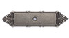 BP82908142 - Pewter Traditional Metal Backplate for Knob - 8290 | Kunal Kitchens
