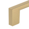 BP816096CHBRZ - Champagne Bronze Modern Metal Pull - 8160 | Kunal Kitchens