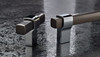 871530SOBRZ90 - Bright Oriental Bronze, Black Modern Metal Knob - 8715 | Kunal Kitchens
