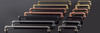 BP2209320140 - Chrome Eclectic Aluminum Pull - 2209 | Kunal Kitchens