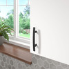 BP65076900 - Matte Black Transitional Metal Pull - 650 | Kunal Kitchens