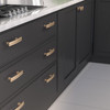 BP707096CHBRZ - Champagne Bronze Transitional Metal Pull - 7070 | Kunal Kitchens