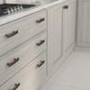 BP707096HBRZ - Honey Bronze Transitional Metal Pull - 7070 | Kunal Kitchens