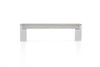 BP80196140 - Chrome, Brushed Nickel Modern Metal and Aluminum Pull - 801 | Kunal Kitchens