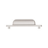 BP871696195 - Brushed Nickel Transitional Metal Pull - 8716 | Kunal Kitchens