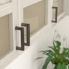 BP879596HBRZ - Honey Bronze Transitional Metal Pull - 8795 | Kunal Kitchens