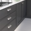 6574128195 - Brushed Nickel Transitional Metal Pull - 6574 | Kunal Kitchens