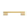 7990192131165 - Brushed Gold, Metallic Gold Modern Metal Pull - 7990 | Kunal Kitchens
