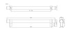 BP5016192195 - Greenwich Collection 7 9/16-inch (192 mm) Brushed Nickel Modern Cabinet Bar Pull | Kunal Kitchens