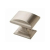 BP29340G10 - Candler Collection 1 1/8-inch (29 mm) Satin Nickel Finish Knob | KUNAL KITCHENS