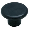 BP802PBK - Everyday Heritage Collection 13/16-inch (21 mm) Black Finish Knob