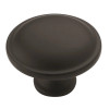 BP53015FB - Everyday Heritage Collection 15/16-inch (24 mm) Matte Black Finish Knob