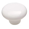 217WHT - Everyday Heritage Collection 1 1/16-inch (27 mm) White Finish Knob