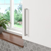 BP10748195 - Brushed Nickel Modern Metal Pull - 107 | Kunal Kitchens
