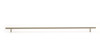 BP305562195 - Brushed Nickel Modern Steel Pull - 305 | Kunal Kitchens