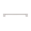 BP527256195 - Brushed Nickel Modern Stainless Steel Pull - 527 | Kunal Kitchens