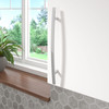 BP650192180 - Polished Nickel Transitional Metal Pull - 650 | Kunal Kitchens