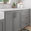 BP873160BORB - Brushed Oil-Rubbed Bronze Modern Metal Pull - 873 | Kunal Kitchens