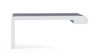 BP98988010 - Aluminum Modern Aluminum Edge Pull - 9898 | Kunal Kitchens