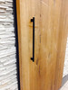 BP905480900 - Matte Black Modern Metal and Aluminum Pull - 905 | Kunal Kitchens