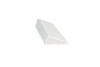 BP989841630 - White Modern Aluminum Edge Pull - 9898 | Kunal Kitchens