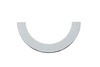 BP6367128140 - Chrome Modern Metal Pull - 6367 | Kunal Kitchens