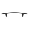 BP650128900 - Matte Black Transitional Metal Pull - 650 | Kunal Kitchens