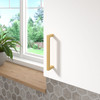 BP873128158 - Brushed Aurum Gold Modern Metal Pull - 873 | Kunal Kitchens
