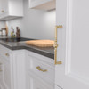 BP8789192CHBRZ - Champagne Bronze Traditional Metal Pull - 8789 | Kunal Kitchens