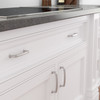 BP8818128195 - Brushed Nickel Traditional Metal Pull - 8818 | Kunal Kitchens