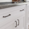 BP8818192HBRZ - Honey Bronze Traditional Metal Pull - 8818 | Kunal Kitchens