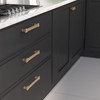BP8822192CHBRZ - Champagne Bronze Transitional Metal Pull - 8822 | Kunal Kitchens