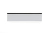BP9696192140 - Chrome Modern Aluminum Edge Pull - 9696 | Kunal Kitchens