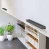 7886256900 - Matte Black Modern Metal Pull - 7886 | Kunal Kitchens