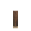AMHERST Assembled 9 in. W x 34.5 in. H x 24 in. D Plywood Base Cabinet Full Height Door(s) in Walnut | Kunal Kitchens