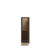 AMHERST Assembled 9 in. W x 34.5 in. H x 24 in. D Plywood Base Cabinet Full Height Door(s) in Walnut | Kunal Kitchens