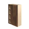 AMHERST Ready to Assemble 27 in. W x 42 in. H x 12 in. D Plywood Blind Wall Corner Cabinet in Walnut | Kunal Kitchens