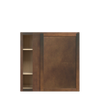 AMHERST Ready to Assemble 36 in. W x 36 in. H x 12 in. D Plywood Blind Wall Corner Cabinet in Walnut | Kunal Kitchens
