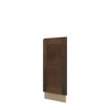AMHERST Ready to Assemble 12 in. W x 34.5 in. H x 24 in. D Plywood Base Transitional Cabinet Left in Walnut | Kunal Kitchens