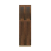AMHERST Ready to Assemble 24 in. W x 84 in. H x 24 in. D Plywood Tall Cabinet in Walnut | Kunal Kitchens