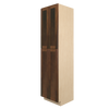 AMHERST Ready to Assemble 24 in. W x 96 in. H x 24 in. D Plywood Tall Cabinet in Walnut | Kunal Kitchens
