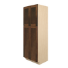 AMHERST Ready to Assemble 30 in. W x 84 in. H x 24 in. D Plywood Tall Cabinet w/(1) Roll-out Tray in Walnut | Kunal Kitchens
