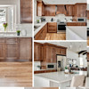 AMHERST Ready to Assemble 30 in. W x 84 in. H x 24 in. D Plywood Tall Cabinet w/(4) Roll-out Trays in Walnut | Kunal Kitchens