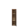 AMHERST Ready to Assemble 9 in. W x 36 in. H x 12 in. D Plywood Wall Cabinet in Walnut | Kunal Kitchens