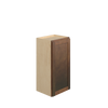 AMHERST Ready to Assemble 12 in. W x 30 in. H x 12 in. D Plywood Wall Cabinet in Walnut | Kunal Kitchens
