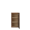 AMHERST Ready to Assemble 15 in. W x 30 in. H x 12 in. D Plywood Wall Cabinet in Walnut | Kunal Kitchens