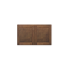 AMHERST Ready to Assemble 30 in. W x 18 in. H x 12 in. D Plywood Wall Cabinet in Walnut | Kunal Kitchens