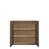 AMHERST Ready to Assemble 30 in. W x 30 in. H x 12 in. D Plywood Wall Cabinet in Walnut | Kunal Kitchens